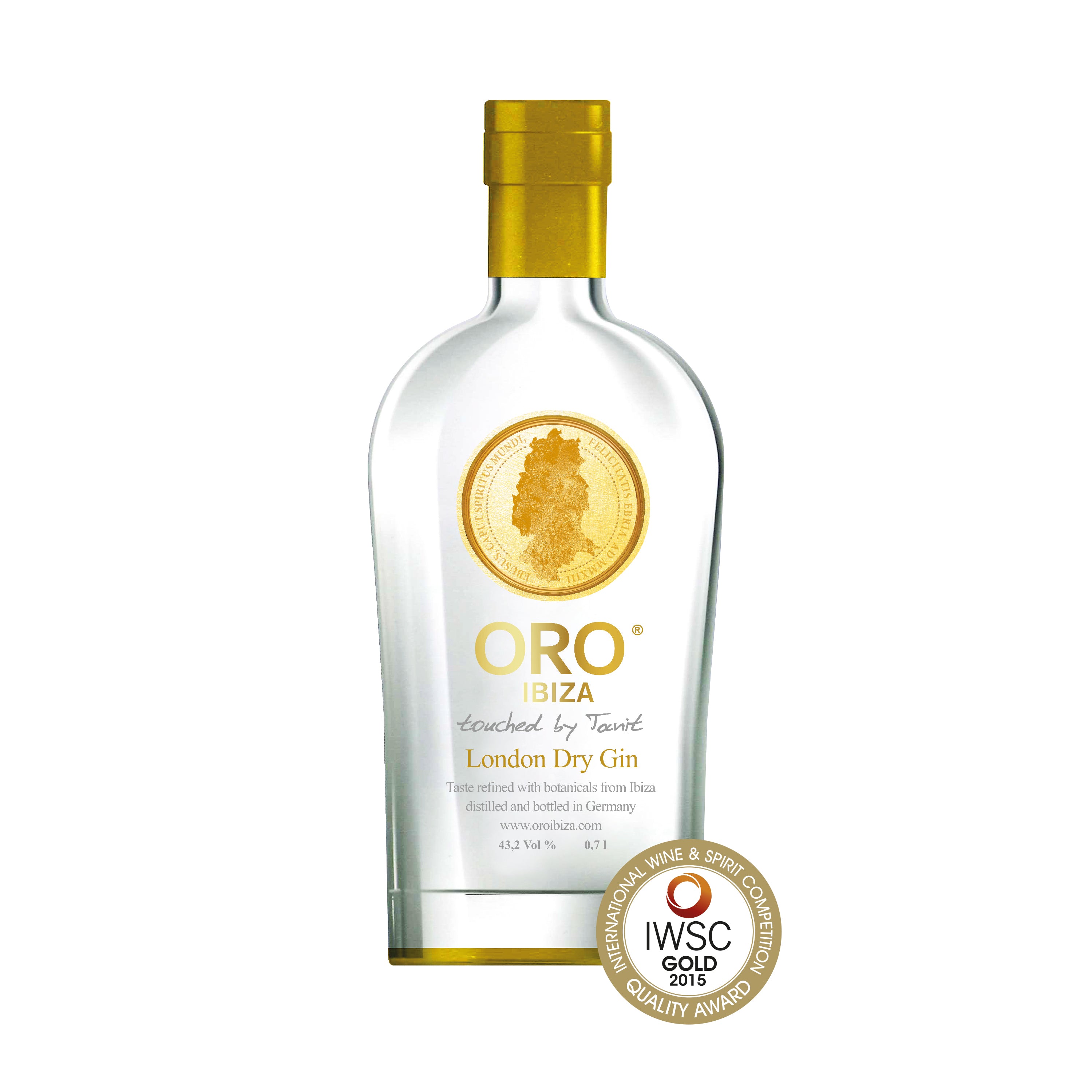 ORO IBIZA GIN - London Dry Gin 700 ml Premium